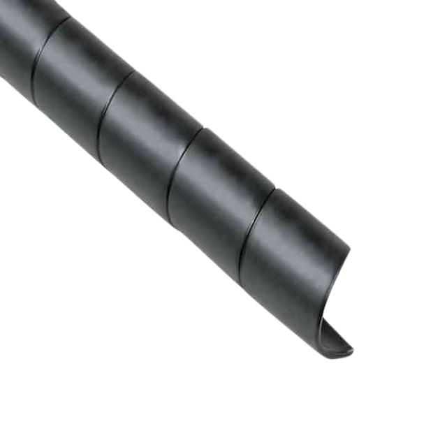 【HR8U-1/2】SPIRAL WRAP 1/2" X 100' BLACK